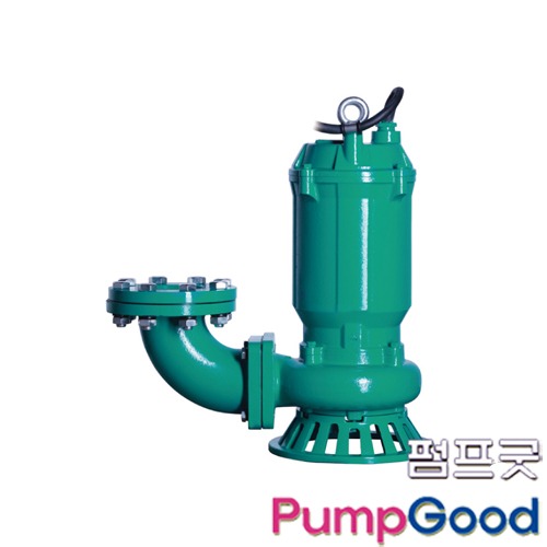 PDO-3700I/5마력(3.7KW) 삼상 380V 80A /배수용수중펌프/하수처리장펌프/분뇨장오수오물펌프/윌로펌프