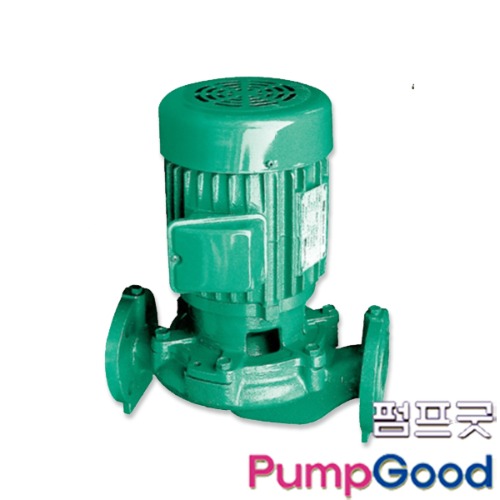 PIN-5001 1마력/토출,흡입 40mm/윌로인라인펌프/온수순환용펌프/산업용펌프