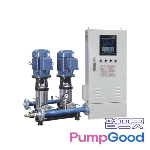 부스터펌프/4-DVMP 15 시리즈(4pump)싱글인버터/50A/주거용,상업용빌딩 펌프,산업용펌프,관개시설용 펌프/고압호스,압력탱크제외