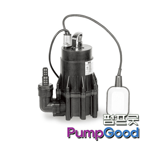 PD-125MA 1/6마력/윌로수중펌프/자동형/목욕탕청소용/분수용,건물지하배수용펌프