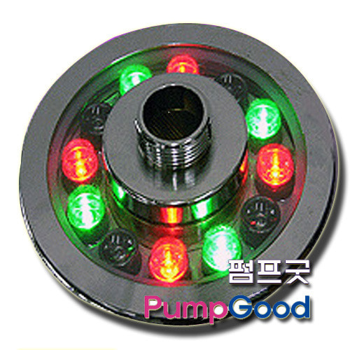 LED 수중등 9W(노즐장착형25A150파이)220V사용 저전압변환독립형 전선길이10M
